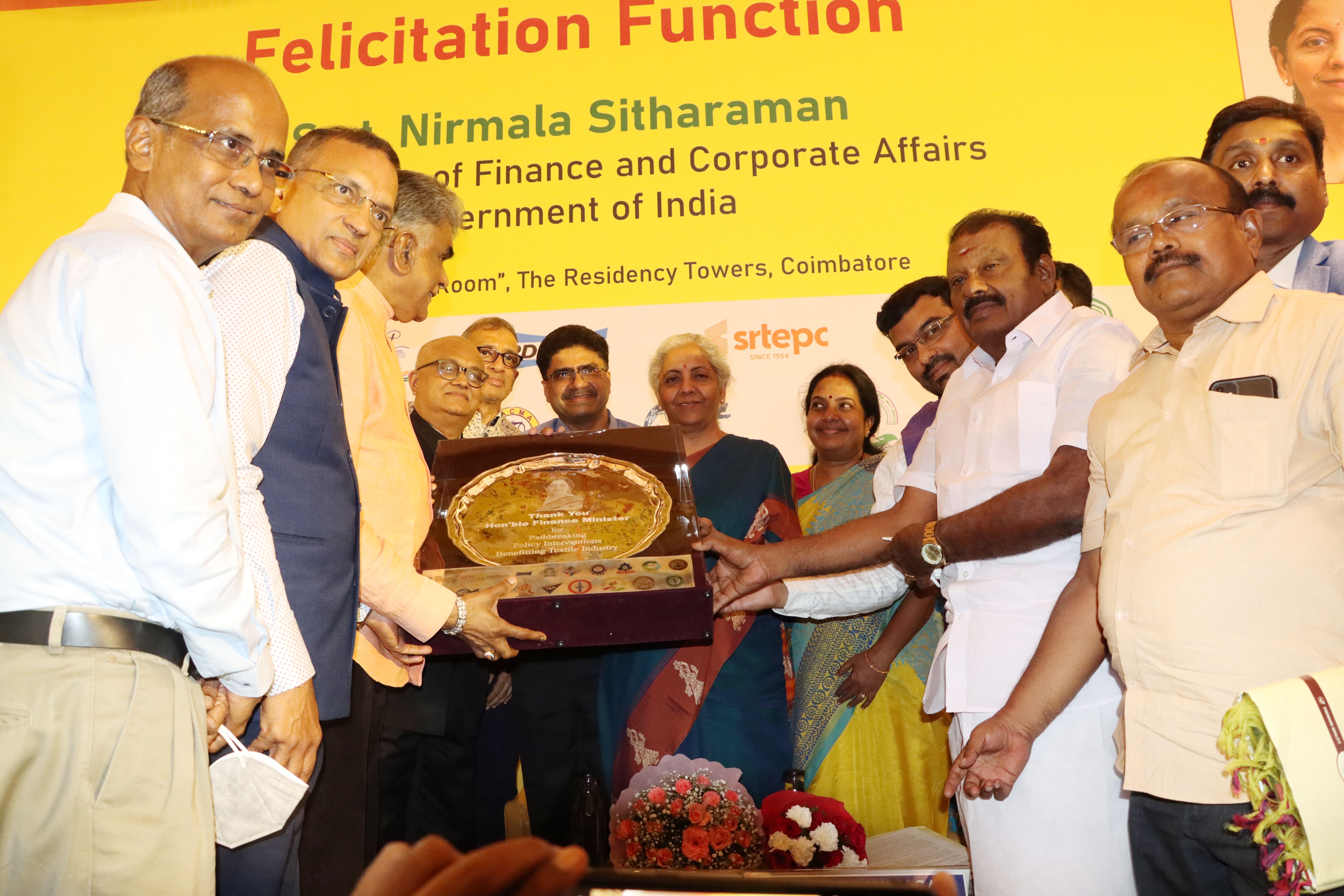 sima-felicitated-finance-minister-nirmala-sitharaman